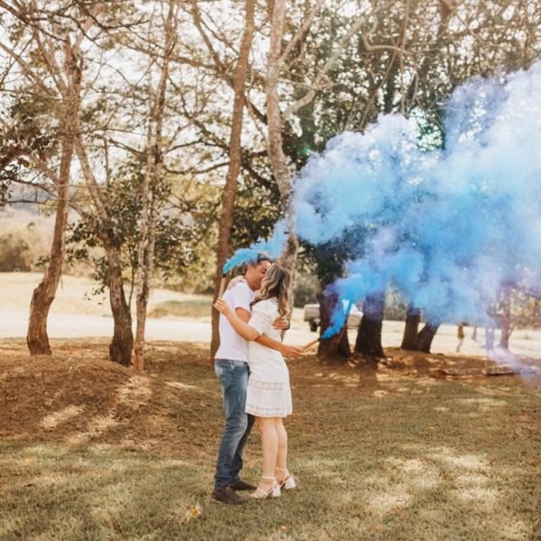 Ensaio revelação ao ar livre