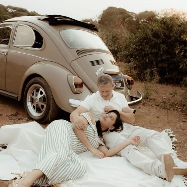Pré wedding com fusca
