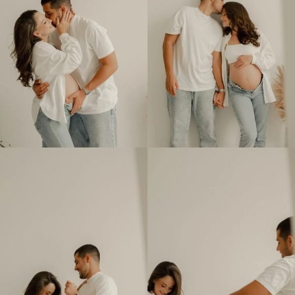 ensaio gestante clean